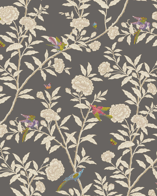 Charcoal by Cole & Son Wallcovering