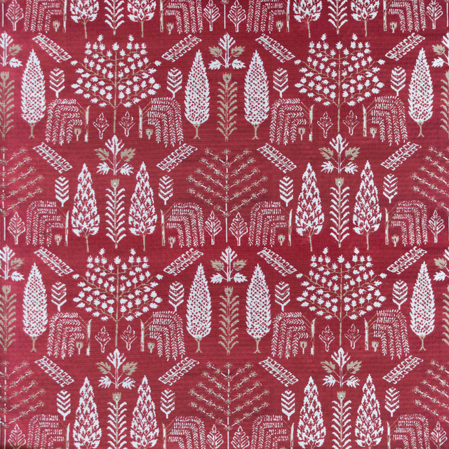 Octubre Rojo by Gaston Y Daniela Fabric