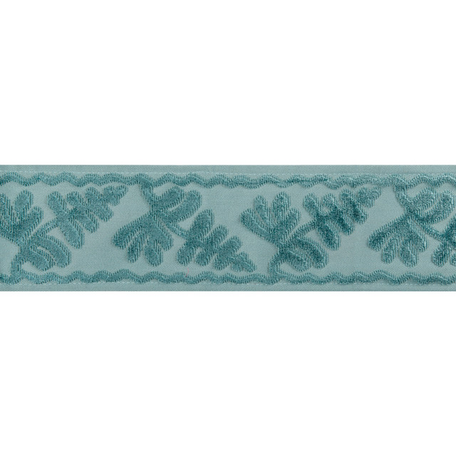 Cassis Tape Aqua by Brunschwig & Fils Trim