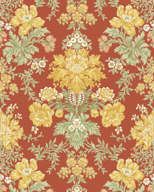 Soft Yellow by Cole & Son Wallcovering