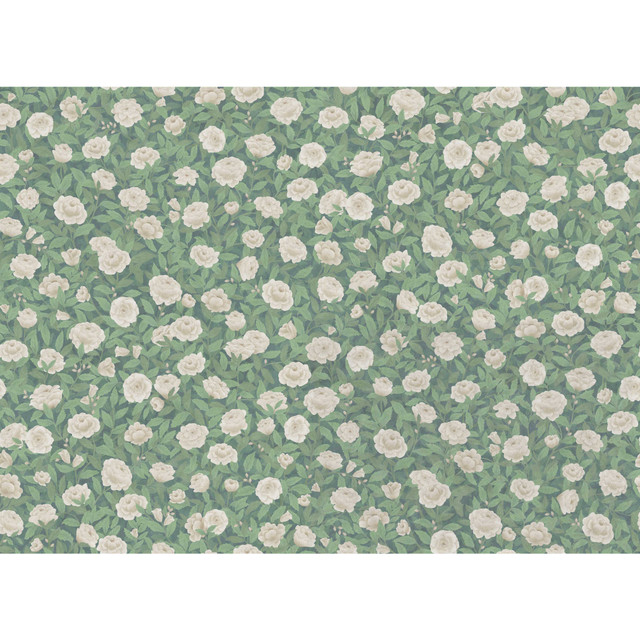 Idyll Roses Linen Eaudenil by Cole & Son Fabric