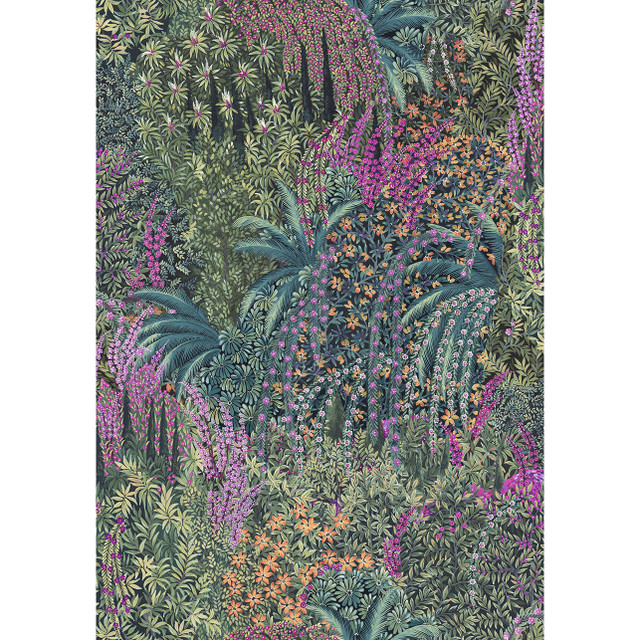 Cascade Linen Teal by Cole & Son Fabric