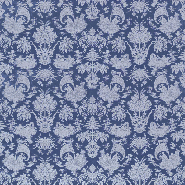 Guangxu Azul by Gaston Y Daniela Fabric
