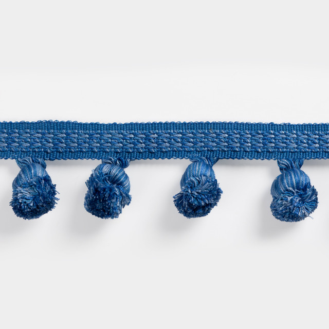 Montcel Pom Fringe Blue by Brunschwig & Fils Trim