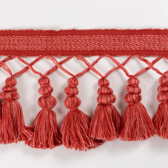 Montcel Tassel Fringe Red by Brunschwig & Fils Trim