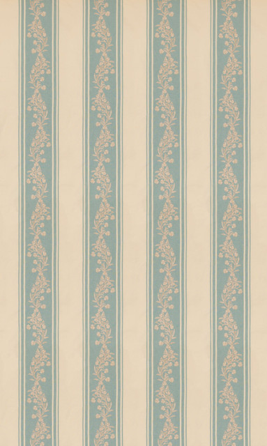 Aldbury Stripe Blue by G P & J Baker Fabric