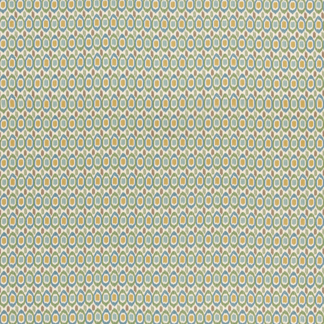 Tigris Emerald/Blue by G P & J Baker Fabric