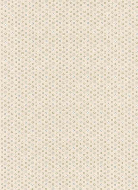 Court Buttons Blue/Green by G P & J Baker Fabric