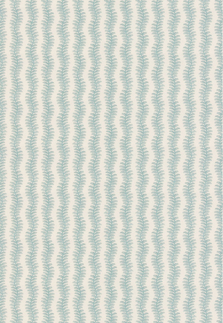 Tetbury Stripe Teal by G P & J Baker Fabric