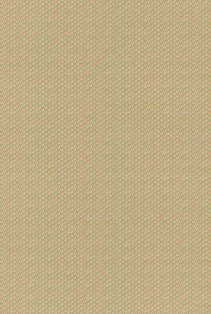 Dotty Green by G P & J Baker Fabric