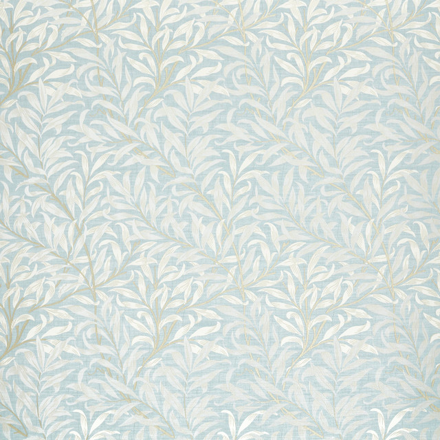 Willow Boughs Jacquard Denim by Clarke And Clarke Fabric