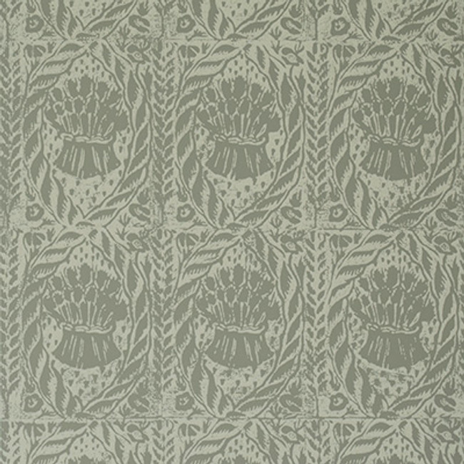 Beaujeu Wp Grey by Lee Jofa Wallcovering Fabric Carolina