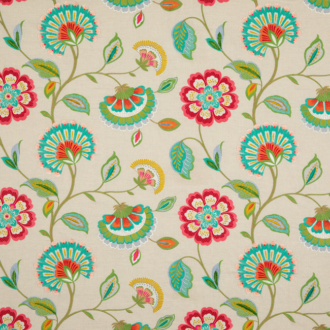 Blooming Marvellous Multi by Baker Lifestyle Fabric - Fabric Carolina