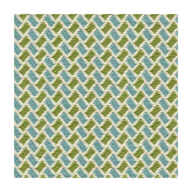 Brunschwig & Fils New Athos Spring/Aqua Fabric