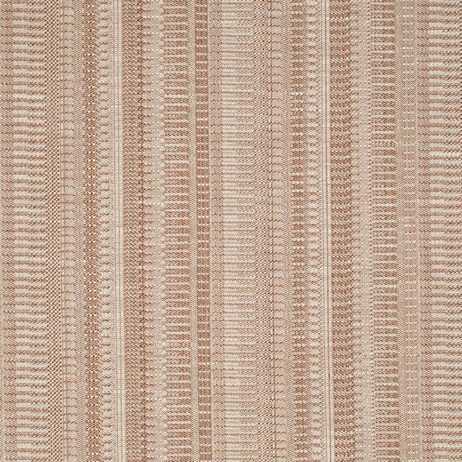 Clay Solid sheer Fabric - Rust