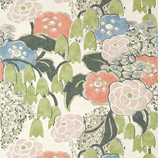 Laura Sage and Gold AT23102 by Anna French Wallpaper