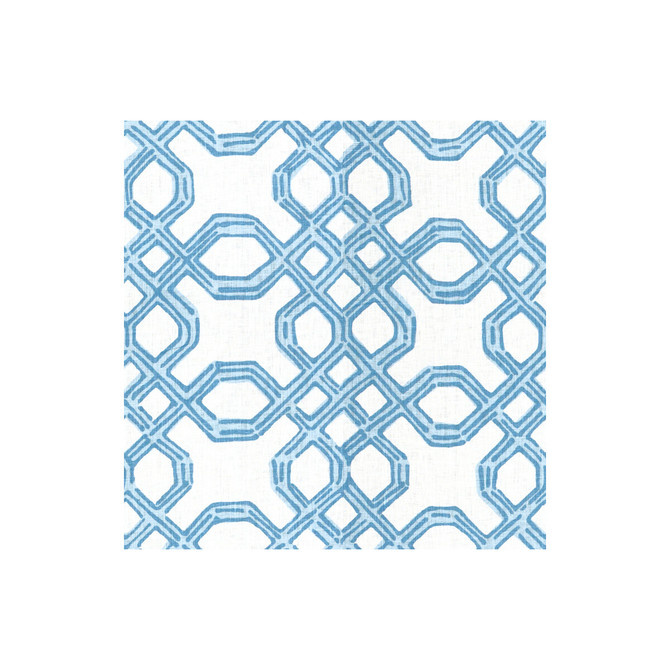 Well Connected Tide Blue by Lee Jofa Fabric LILLY PULITZER LINEN - 100% China MEDIUM Horizontal: 18 and Vertical: 18 54 - Fabric Carolina -