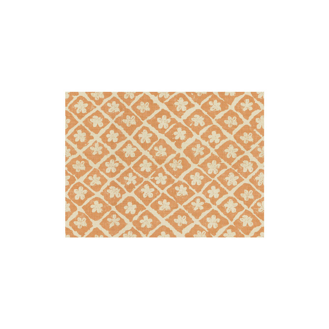 Pomeroy Pumpkin/Natural by Lee Jofa Fabric BLITHFIELD LINEN - 88%;NYLON - 12% United Kingdom Horizontal: 26 and Vertical: 19.25 54 - Fabric Carolina -