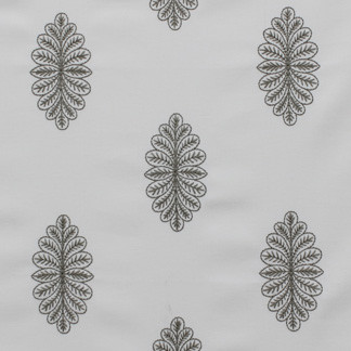 Declan Ivory 1461611004 by Carole Fabric Exclusive Prize Winner 100% Cotton India H: 7 1/2"V, 8 1/2"H  51" Minimum (See sample for specifics) - Fabric Carolina - Carole Exclusive
