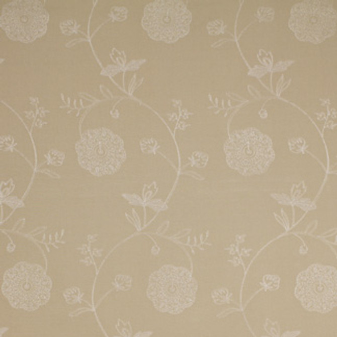 Kathleen Beige 3732411002 by Carole Fabric Exclusive Prize Winner 100% Cotton-softened China H: 16"V, 10"H  51" Minimum (See sample for specifics) - Fabric Carolina - Carole Exclusive