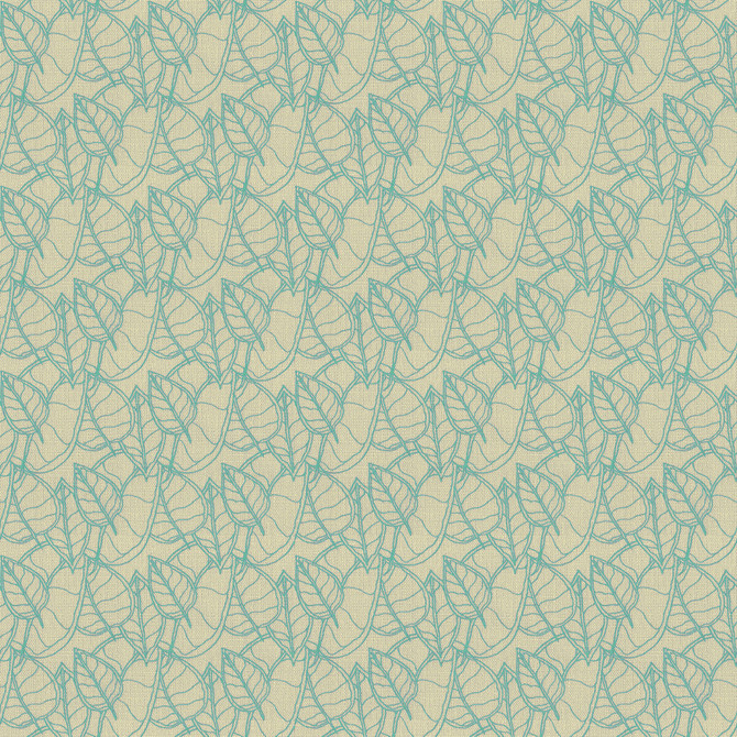 Fall Aqua by Groundworks Fabric ALLEGRA HICKS II COLLECTION LINEN - 60%;COTTON - 30%;NYLON - 10% United Kingdom - Horizontal: 4 and Vertical: 5 55 - Fabric Carolina -
