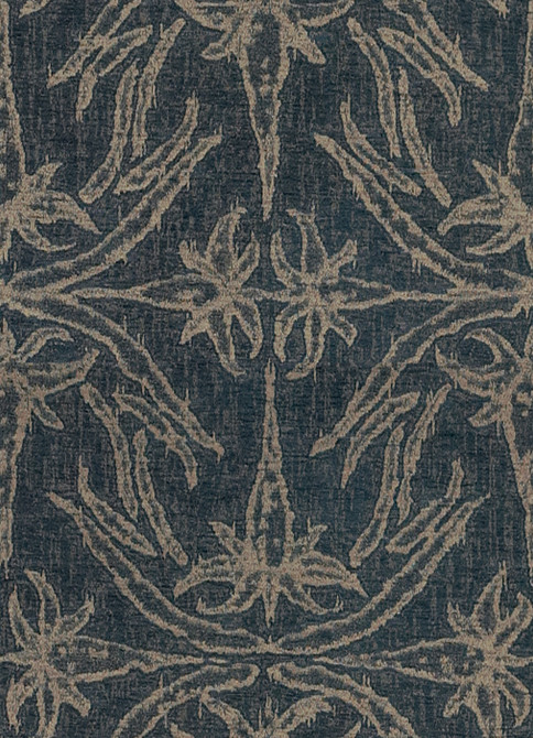 Lily Branch Midnight by Lee Jofa Modern Fabric