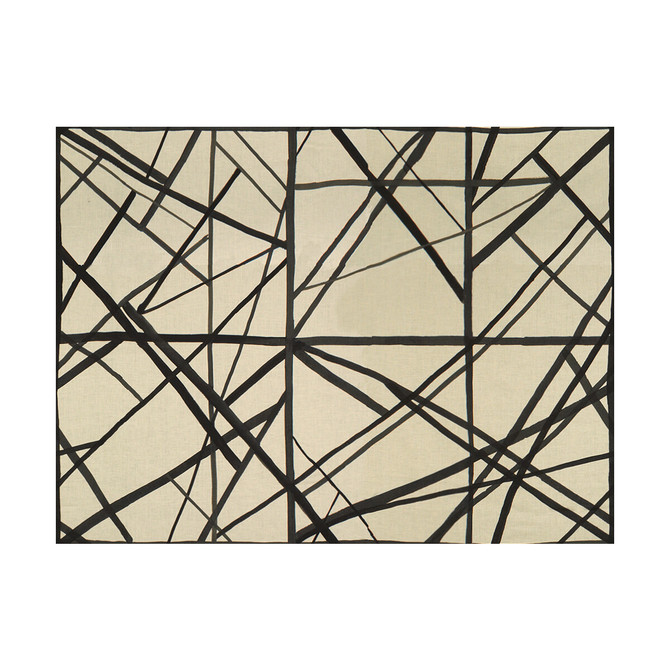 Channels Ebony/Ivory by Lee Jofa Modern Fabric Lee Jofa Modern Fabric Channels Ebony/IvoryFabric KELLY WEARSTLER II LINEN - 100% Italy </p><p>Repeat: H: 55, V: 41.5 55 - Fabric Carolina -