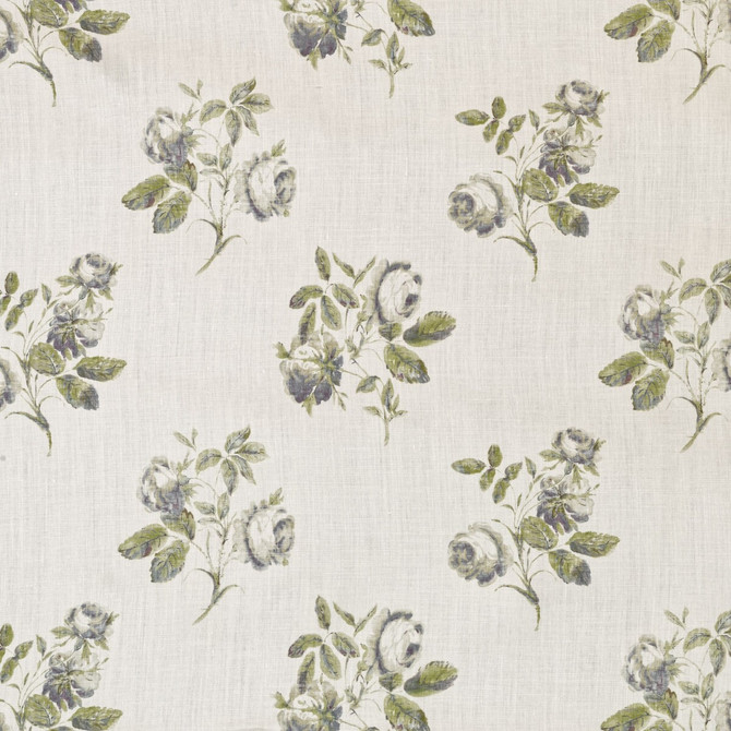 Simsbury Lime/Blue by Lee Jofa Fabric BLITHFIELD LINEN - 100% Thailand MEDIUM Horizontal: 25.98 and Vertical: 7.28 51.97 - Fabric Carolina -