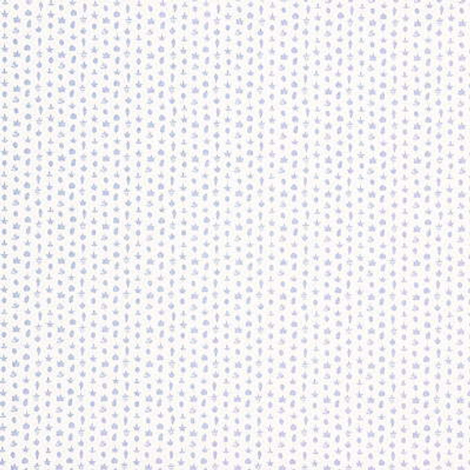 LEAF MEDLEY.BLUE Leaf Medley Blue by Fired Earth Fabric Botanist & Ecologist Cotton 100% United Kingdom Light Horizontal: See Sample and Vertical: 1.773 inches 55.16 inches - Fabric Carolina -