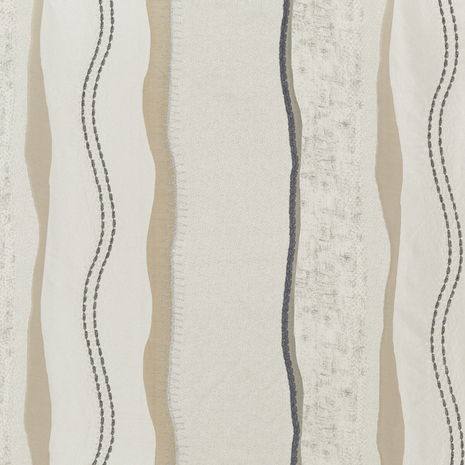 Solaris Platinum/Bronze by Threads Fabric ODYSSEY VISCOSE - 57%;SILK - 16%;ACRYLIC - 11%;LUREX - 9%;ZARI - 4%;PLASTIC - 3% India - Horizontal: 26.989 and Vertical: 17.73 53.978 - Fabric Carolina -
