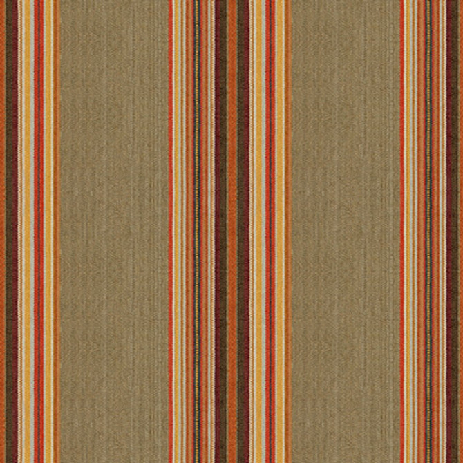 Gaban Stripe Yam by Kravet Design Fabric