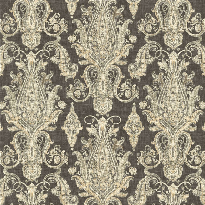 Buta Peppercorn by Kasmir Fabric 5141 55% Linen
45% Rayon
 USA </p><p>Repeat: Horizontal: 27 inches and Vertical: 25 2/8 inches 54 - Fabric Carolina -