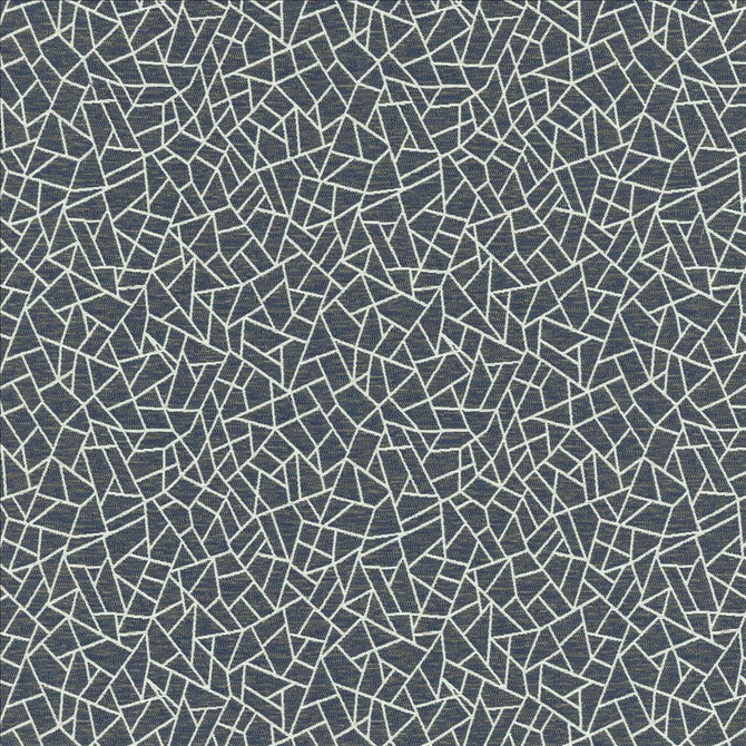 Cracked Glass Navy by Kasmir Fabric 5145 65% Polyester
35% Cotton
 INDIA </p><p>Repeat: Horizontal: 6 6/8 inches and Vertical: 7 6/8 inches 55 - Fabric Carolina -