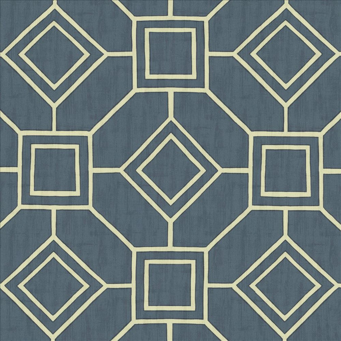 Magnitude Harbor by Kasmir Fabric 5143 100% Cotton SPAIN 35,000 Wyzenbeek Double Rubs Horizontal: 13 4/8 inches and Vertical: 13 4/8 inches 54 - Fabric Carolina -