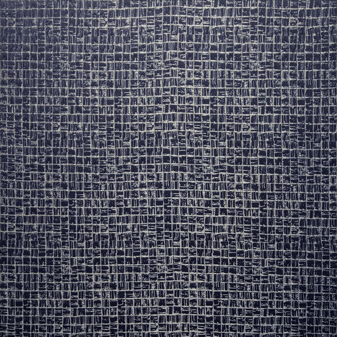 Nemours Indigo  by Kasmir Fabric See sample 100% Polyester
 INDIA Not Tested </p><p>Repeat: Horizontal: 3/8 inches and Vertical: 3/8 inches 54  - Fabric Carolina -