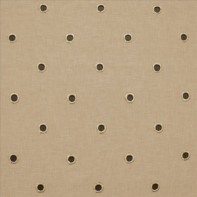 Rings Flax by Kasmir Fabric 5157 65% Cotton
35% Polyester
 INDIA </p><p>Repeat: Horizontal: 4 4/8 inches and Vertical: 4 6/8 inches 54 - Fabric Carolina -