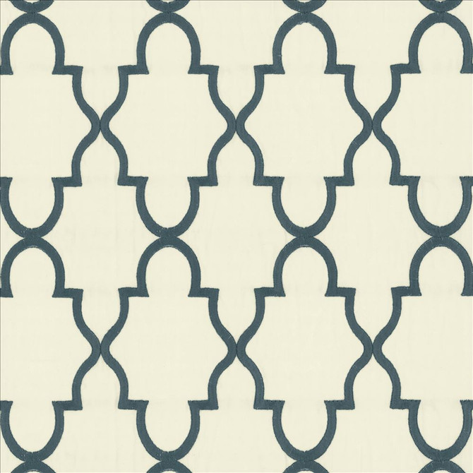Solace Blue  by Kasmir Fabric See sample 100% Cotton
 INDIA 22,000 Martindale Cycles </p><p>Repeat: Horizontal: 5 2/8 inches and Vertical: 7 4/8 inches 54  - Fabric Carolina -