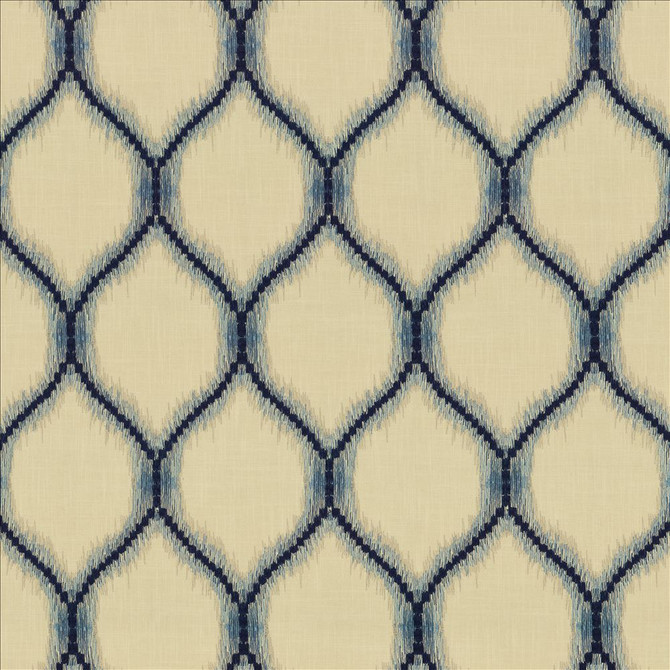 Static Ocean by Kasmir Fabric 5156 52% Polyester
48% Cotton
 INDIA </p><p>Repeat: Horizontal: 6 7/8 inches and Vertical: 12 inches 54 - Fabric Carolina -