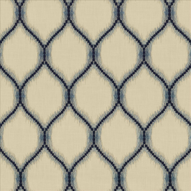 Static Ocean by Kasmir Fabric 1470 52% Polyester
48% Cotton
 INDIA </p><p>Repeat: Horizontal: 6 7/8 inches and Vertical: 12 inches 51 - Fabric Carolina -