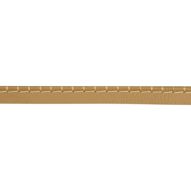 Whip Stitch Cord Tan by Kravet Design Trim LEATHER TRIM COW HIDE - 90%;COTTON - 5%;POLYESTER - 5% Austria Horizontal: and Vertical: 2.5 - Fabric Carolina -