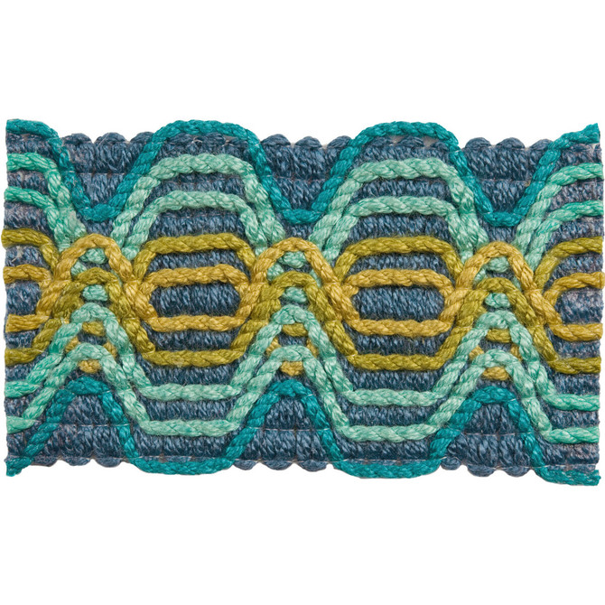 Super Star Capri by Kravet Design Trim Kravet Design Trim Super Star CapriTrim JONATHAN ADLER UTOPIA VISCOSE - 97%;POLYESTER - 3% Germany </p><p>Repeat: H: , V: 1.5 - Fabric Carolina -