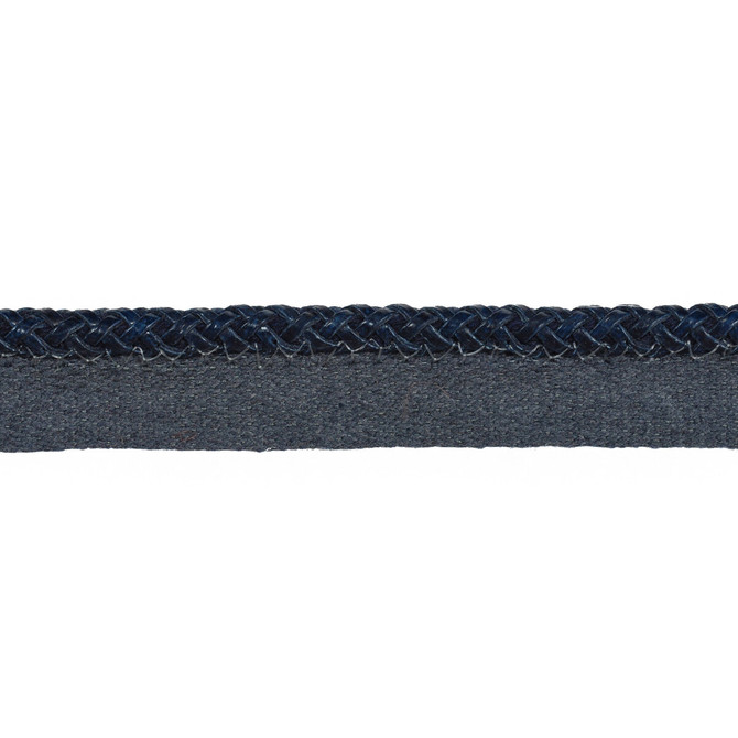 Disco Denim by Kravet Couture Trim Kravet Couture Trim Disco DenimTrim NOMAD CHIC POLYURETHANE - 91%;COTTON - 9% Spain </p><p>Repeat: H: , V: 0.75 - Fabric Carolina -