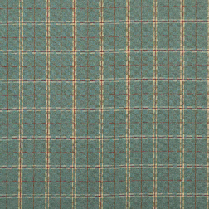 Islay Teal by Mulberry Fabric BOHEMIAN ROMANCE MERINO WOOL - 50%;WOOL - 50% United Kingdom Horizontal: 4.728 and Vertical: 4.728 59.1 - Fabric Carolina -