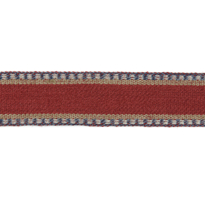 Irvine Red by Mulberry Trim MODERN COUNTRY JUTE - 60%;COTTON - 40% India Horizontal: 1.70208 and Vertical: 0 1.70208 - Fabric Carolina -