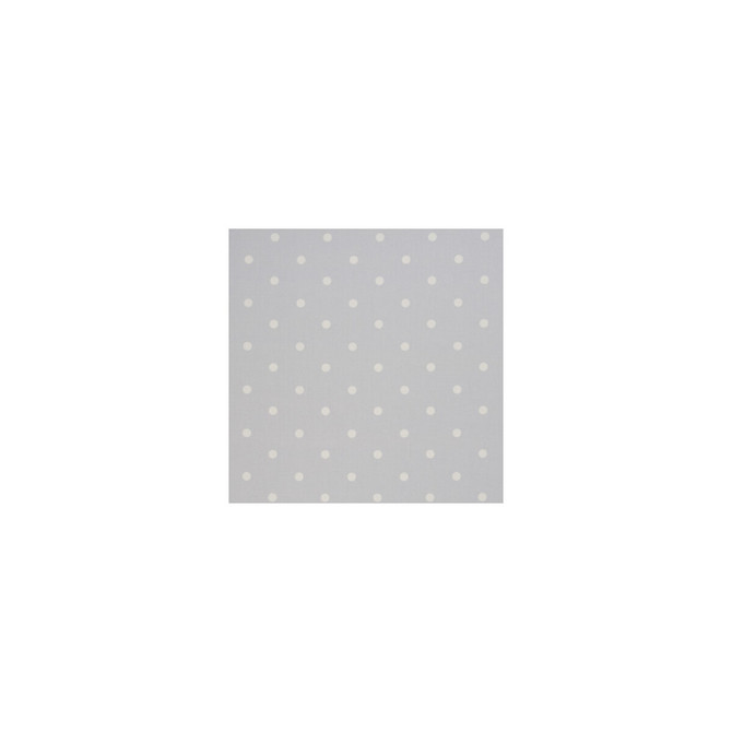 Dotty Grey by Clarke And Clarke Fabric CLARKE & CLARKE VINTAGE CLASSICS COTTON - 100% United Kingdom MEDIUM Horizontal: 2.76 and Vertical: 2.36 54 - Fabric Carolina -