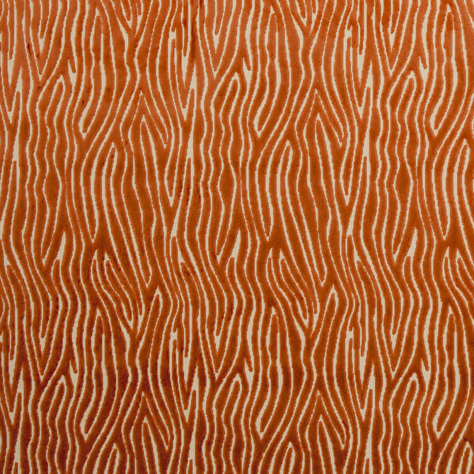 Onda Spice by Clarke And Clarke Fabric CLARKE & CLARKE DIMENSIONS VISCOSE - 52%;POLYESTER - 48% Turkey HEAVY Horizontal: 6.89 and Vertical: 12.2 54 - Fabric Carolina -