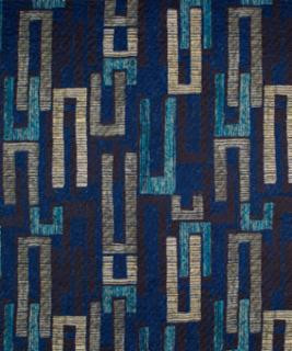 Barkadeer Sapphire M9823 by Barrow Fabric 15CL09 79% POLYESTER (S) 21% POLYESTER (F) CHINA 15,000 DOUBLE RUBS </p><p>Repeat: Horizontal: 13 1/2" and Vertical: 13 3/8" 54" Minimum - Fabric Carolina -