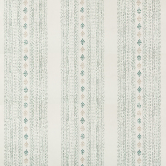 Seacliffe Print Mist by Lee Jofa Fabric WESTPORT LINEN - 53%;COTTON - 44%;POLYESTER - 3% India Horizontal: 17.67 and Vertical: 5.12 53 - Fabric Carolina -