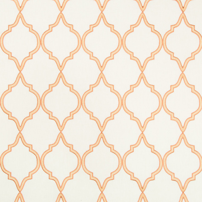 Highhope Terracotta by Kravet Basics Fabric GREENWICH COLLECTION POLYESTER - 47%;COTTON - 33%;VISCOSE - 20% India Horizontal: 4.25 and Vertical: 6.25 51 - Fabric Carolina -