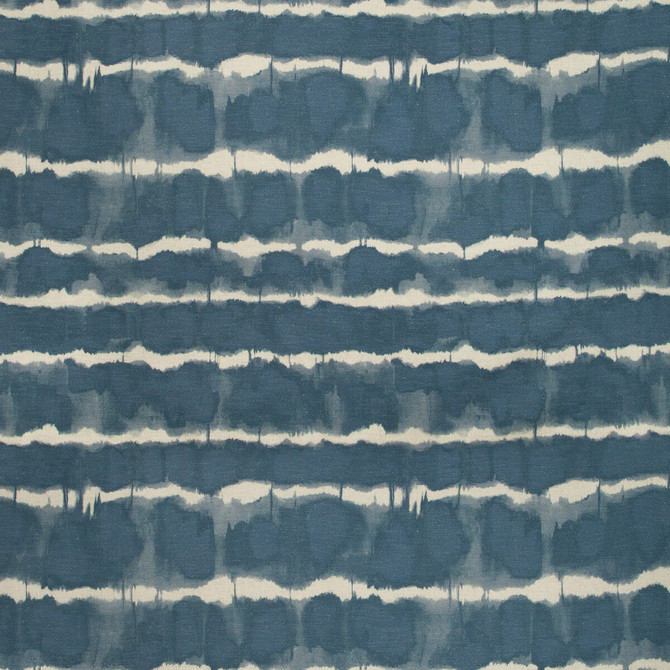 Baturi Teal by Kravet Couture Fabric TERRAE PRINTS LINEN - 52%;VISCOSE - 33%;COTTON - 15% Italy HEAVY Horizontal: 26.5 and Vertical: 35.5 55 - Fabric Carolina -